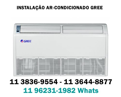 Instalação ar-condicionado Gree